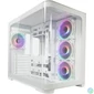 Kép 4/4 - LC Power Gaming 8001W Tempered Glass Pro-Storm Light gépház