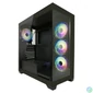 Kép 2/9 - LC Power 715W Seamless Pale X Tempered Glass Black gépház