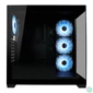 Kép 4/9 - LC Power 715W Seamless Pale X Tempered Glass Black gépház