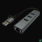 Kép 1/8 - LC Power LC-HUB-C-MULTI-9 USB hub