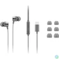 Kép 2/5 - Lenovo 300 USB-C Wired In-Ear Headphone Grey