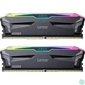 Kép 1/2 - Lexar 32GB DDR5 6400MHz Kit(2x16GB) ARES RGB Black memória