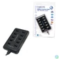 Kép 3/3 - Logilink UA0125 USB2.0 Hub 10-Port with On/Off Switch
