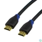 Kép 1/4 - Logilink CH0065 HDMI High Speed with Ethernet 4K2K/60Hz, 7,5m Black kábel