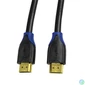 Kép 2/6 - Logilink CH0066 HDMI High Speed with Ethernet 4K2K/60Hz cable 10m Black kábel