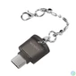 Kép 1/3 - Logilink USB-C to microSD as a key chain Card Reader Black kártyaolvasó