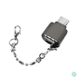 Kép 2/3 - Logilink USB-C to microSD as a key chain Card Reader Black kártyaolvasó