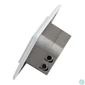 Kép 4/6 - Logilink Cat.6 wall outlet 2xRJ45 shielded horizontal cable entry Pure White