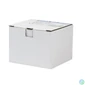 Kép 6/6 - Logilink Cat.6 wall outlet 2xRJ45 shielded horizontal cable entry Pure White