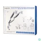 Kép 3/6 - Logilink BP0043 Dual Alumium Monitor Desk Mount Tilt Silver