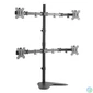 Kép 1/5 - Logilink BP0046 13"-32" Quad Monitor Stand Black