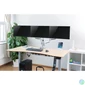 Kép 3/8 - Logilink BP0052 Triple Alumium Monitor Desk Mount Tilt Silver