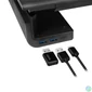 Kép 6/8 - Logilink Ergonomic tabletop monitor riser Black
