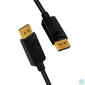 Kép 2/4 - Logilink DisplayPort Cable DP 1.4 M/M 2m Black kábel