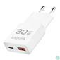 Kép 1/4 - Logilink Dual-USB-C GaN charger White töltő