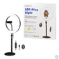 Kép 10/10 - Logilink 25cm LED Ring Light with Lighting Controls and  Remote Control