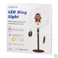 Kép 9/10 - Logilink 25cm LED Ring Light with Lighting Controls and  Remote Control