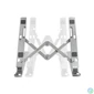 Kép 3/6 - Logilink AA0134 foldable notebook stand 10-16" Silver