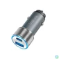 Kép 1/5 - Logilink USB car charger 1x USB-C PD 1x USB-A QC 36W Grey töltő