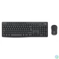 Kép 1/6 - Logitech MK370 Wireless billentyűzet + optikai egér Black HU