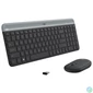 Kép 2/5 - Logitech MK470 Slim Wireless Keyboard and Mouse Combo Black/Silver DE billentyűzet