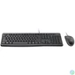 Kép 2/5 - Logitech MK120 USB billentyűzet + egér Black US