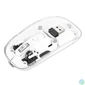 Kép 1/5 - Manhattan Rechargeable Wireless USB Mouse Transparent egér