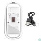 Kép 3/5 - Manhattan Rechargeable Wireless USB Mouse Transparent egér