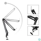 Kép 8/11 - Media-Tech MT397S Studio and Streaming Microphone Silver mikrofon