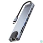 Kép 1/5 - Media-Tech 8 in 1 GIGA LAN HUB MT5046 Docking Station