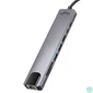 Kép 2/5 - Media-Tech 8 in 1 GIGA LAN HUB MT5046 Docking Station