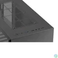 Kép 3/4 - MS Fighter S300 Gaming Tempered Glass Window Grey gépház