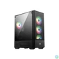 Kép 1/4 - Msi MAG FORGE 112R Tempered Glass Black gépház