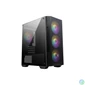Kép 1/5 - Msi MAG FORGE M100A Tempered Glass Black gépház
