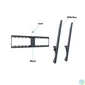Kép 6/6 - Multibrackets M Universal Tilt Wallmount Black Large Black