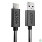 Kép 2/6 - Next One USB-A LIGHTNING METALLIC CABLE kábel