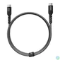 Kép 2/5 - Next One Braided USB-C to USB-C Cable Space Gray kábel