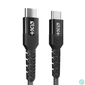 Kép 4/5 - Next One Braided USB-C to USB-C Cable Space Gray kábel
