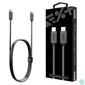 Kép 1/5 - Next One Metallic USB-C to USB-C Cable Space Gray kábel
