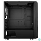 Kép 18/19 - Njoy Fort Tempered Glass Black gépház