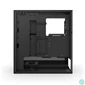 Kép 6/6 - NZXT H5 Flow (2024) Tempered Glass Black gépház