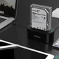 Kép 3/5 - Orico 6218US3-EU 2,5"/3,5" HDD/SSD USB3.0 Hard Drive Dock Black