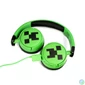 Kép 5/8 - OTL Technologies Minecraft Creeper Kids Bluetooth Headset Green