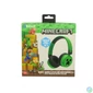 Kép 6/8 - OTL Technologies Minecraft Creeper Kids Bluetooth Headset Green