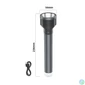Kép 3/4 - Platinet 5W Aluminium LED Flashlight
