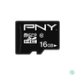 Kép 2/3 - PNY 16GB microSDHC Performance Plus Class 10 + adapterrel memóriakártya