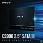 Kép 2/2 - PNY 1TB 2,5" SATA3 CS900 SSD