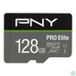 Kép 1/5 - PNY 128GB microSDXC Pro Elite Class 10 U3 V10 + adapterrel memóriakártya
