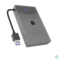 Kép 1/5 - Raidsonic IcyBox IB-AC603B-U3 2,5" USB3.0 Enclosure Black mobilrack / beépítő keret