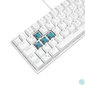 Kép 6/7 - Rampage PLOWER K60 Mechanikus Gaming keyboard White US billentyűzet